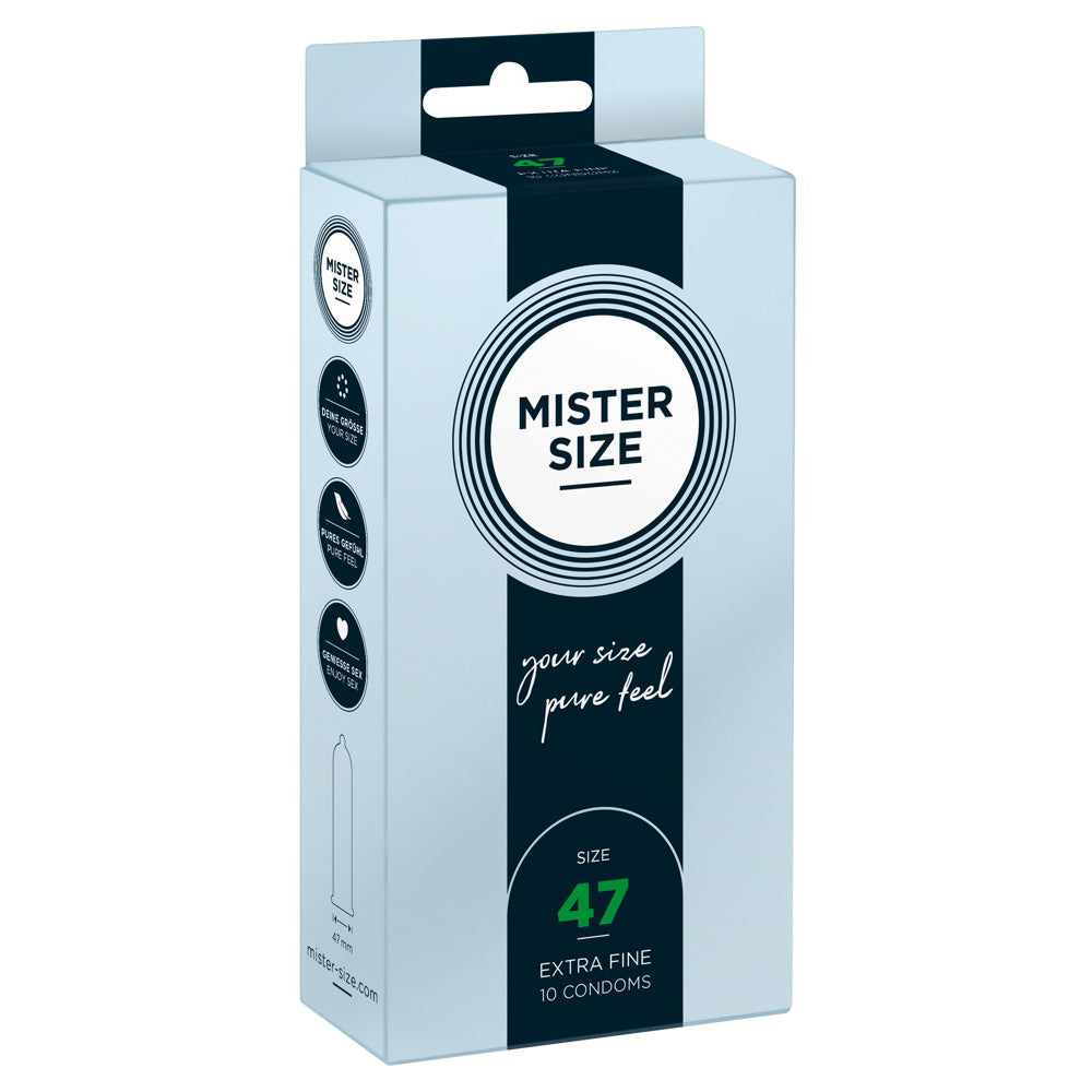 Mister Size Condoms 47 mm 10 pack