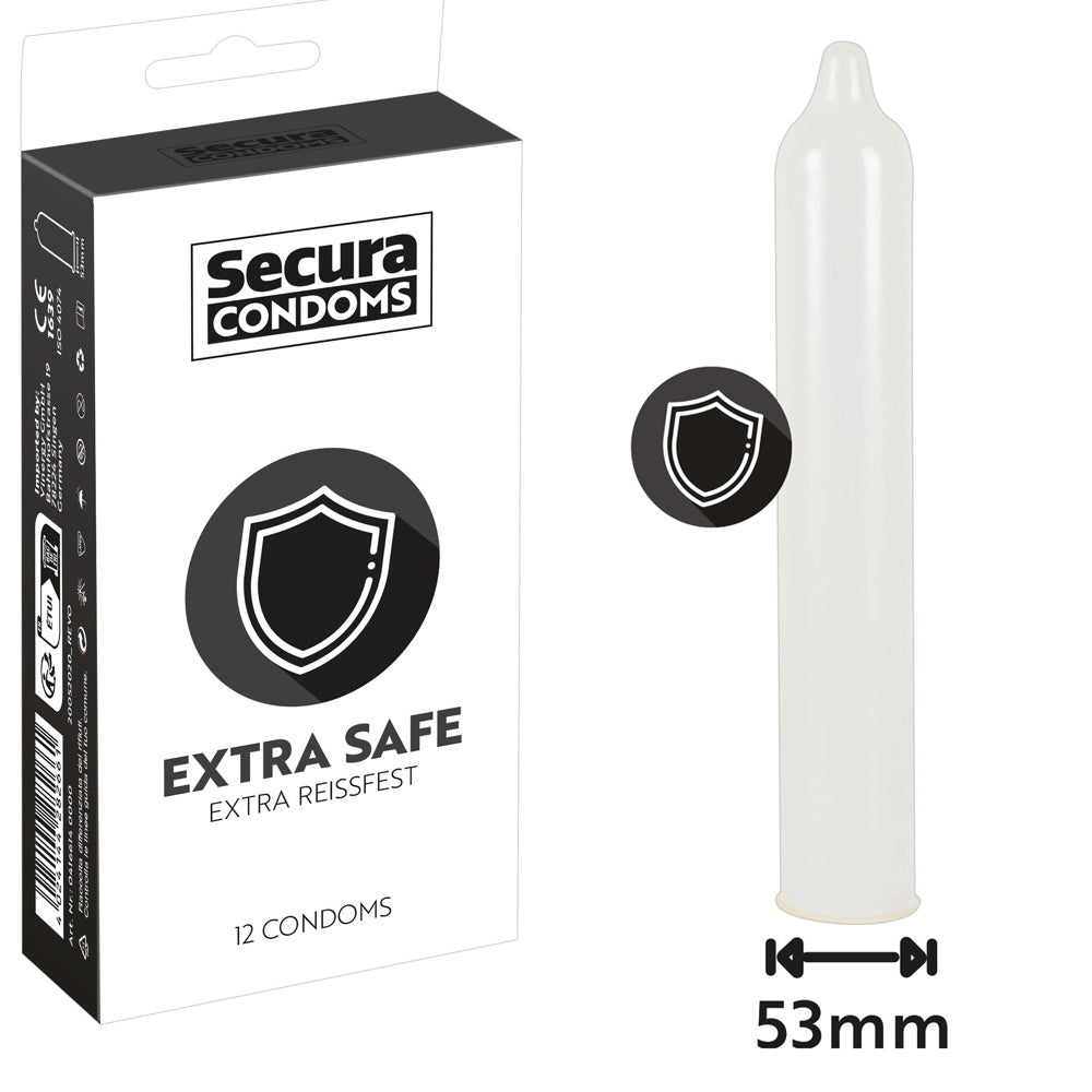 Презервативы Secura Extra Safe, 12 шт.