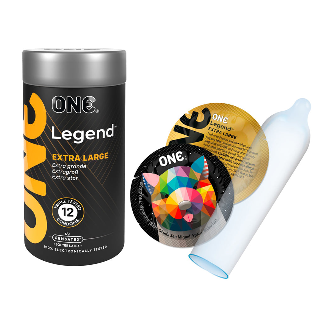 ONE Legend Extra Large Condom 12 Pack