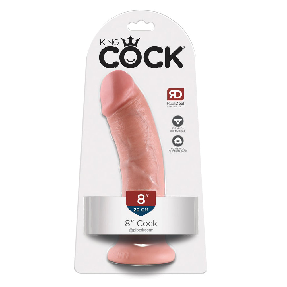 King Cock Dildo 8"