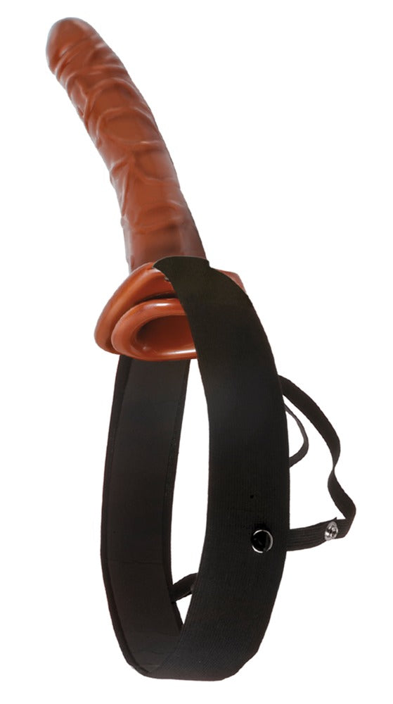 Fetish Fantasy 10“ Chocolate Dream Hollow Strap-on