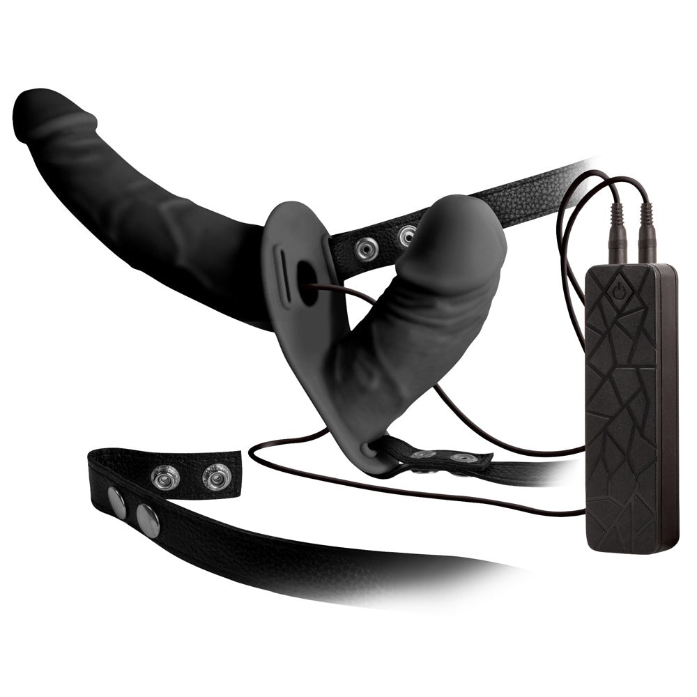 Double Vibrating Strap-on