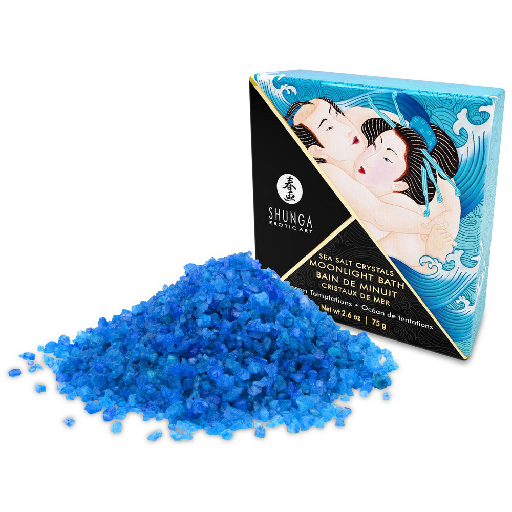 Shunga Sea Salt Crystals Moonlight Bath Ocean Breeze