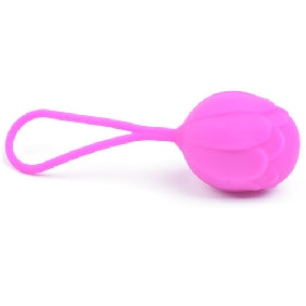 Purple  Color Silicone Single Kegal Balls