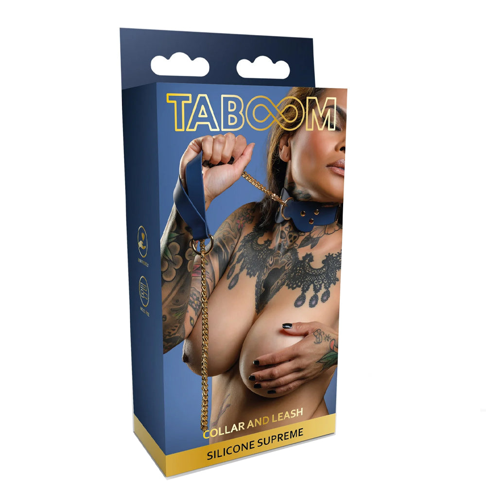 Ошейник и поводок Taboom Silicone
