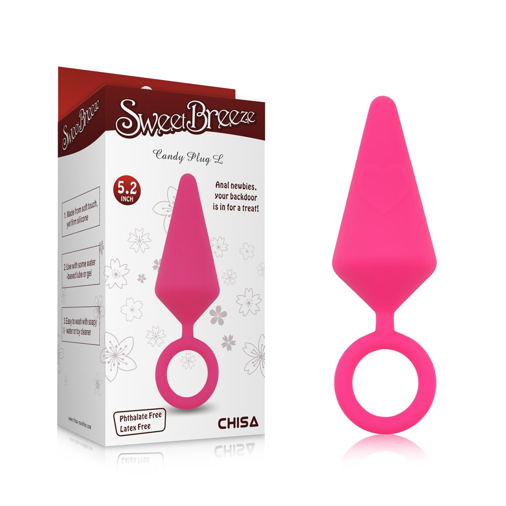 Sweet Breeze Candy Plug L-розовый