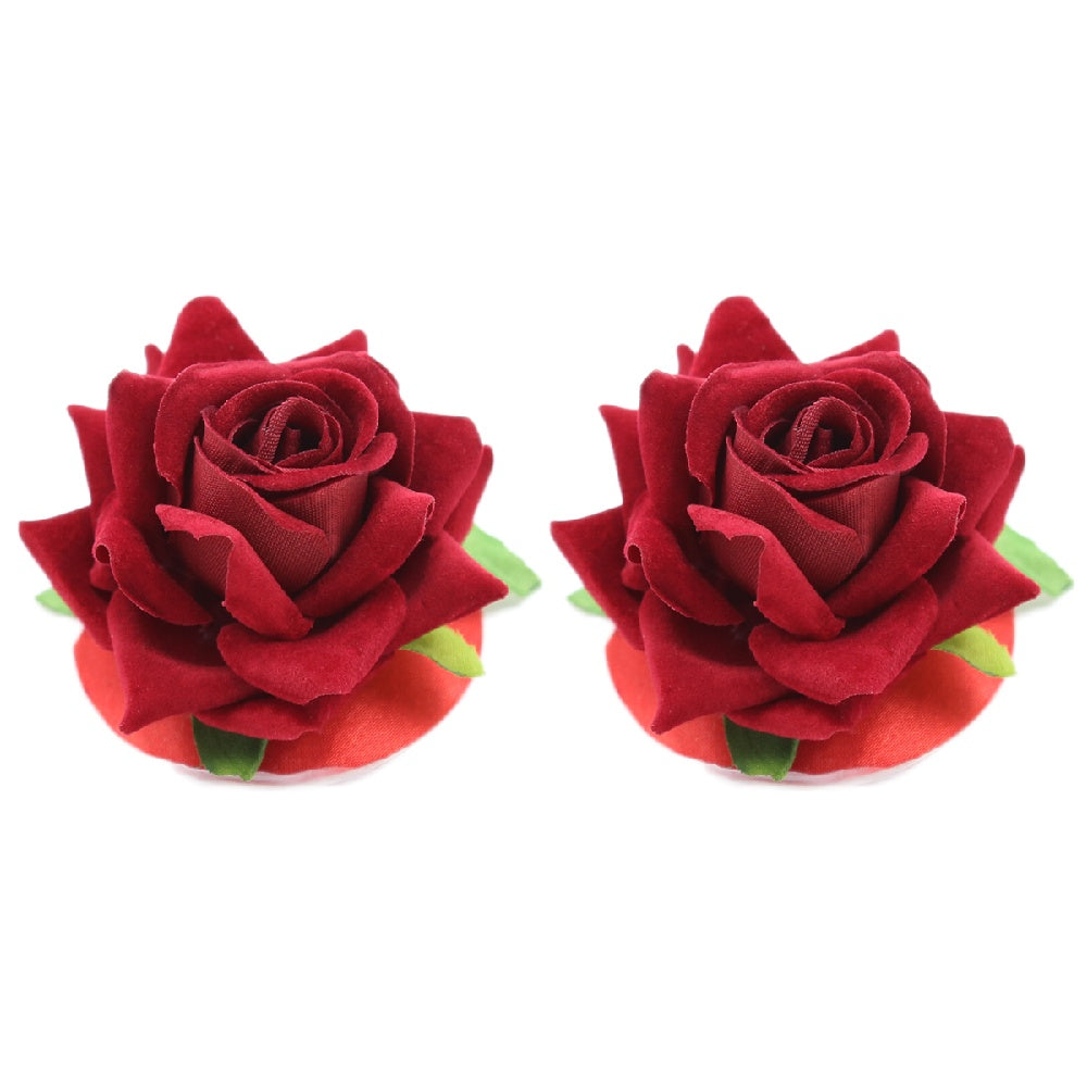 Red Rose-Shaped Nipple Pasties