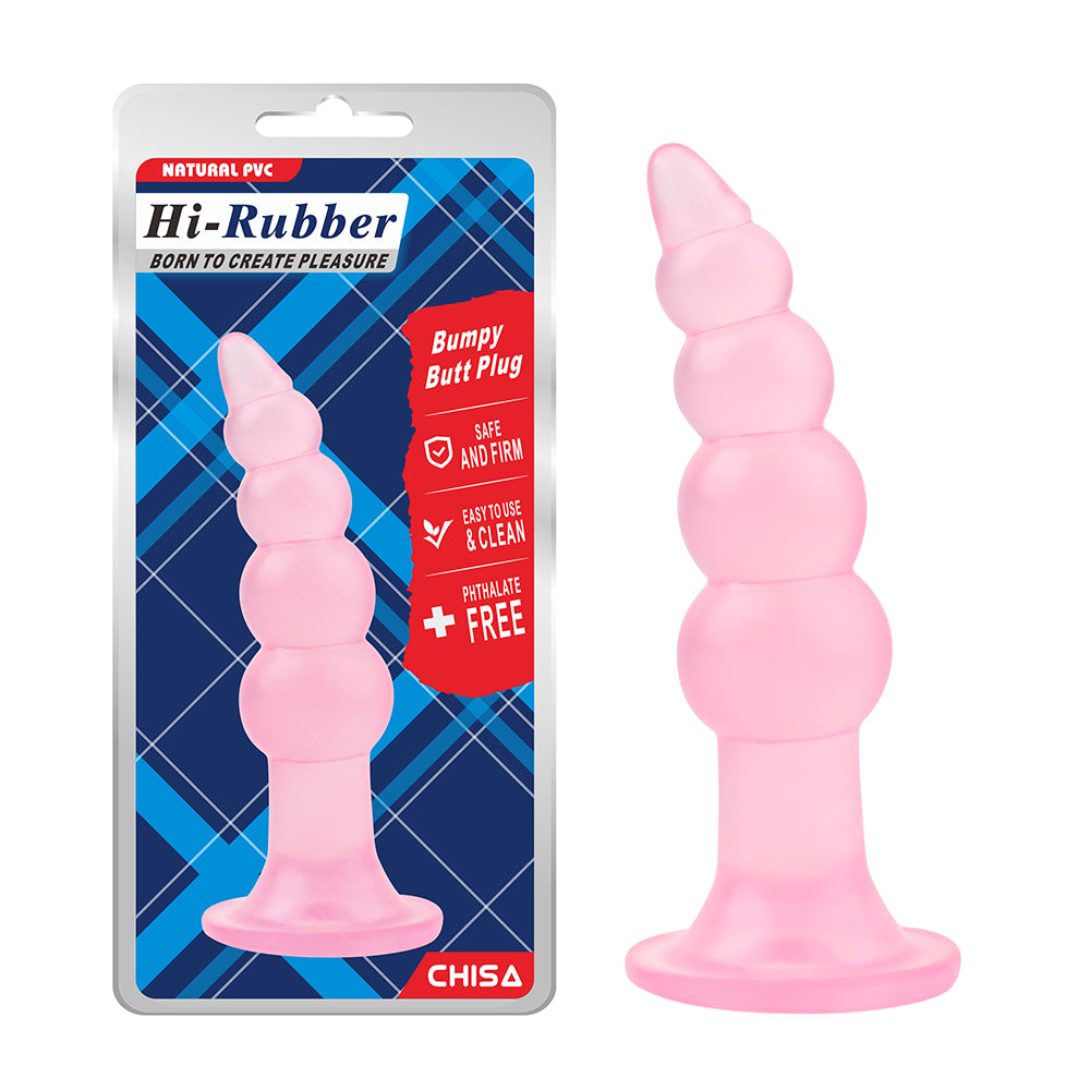 Hi-Rubber Bumpy Butt Plug