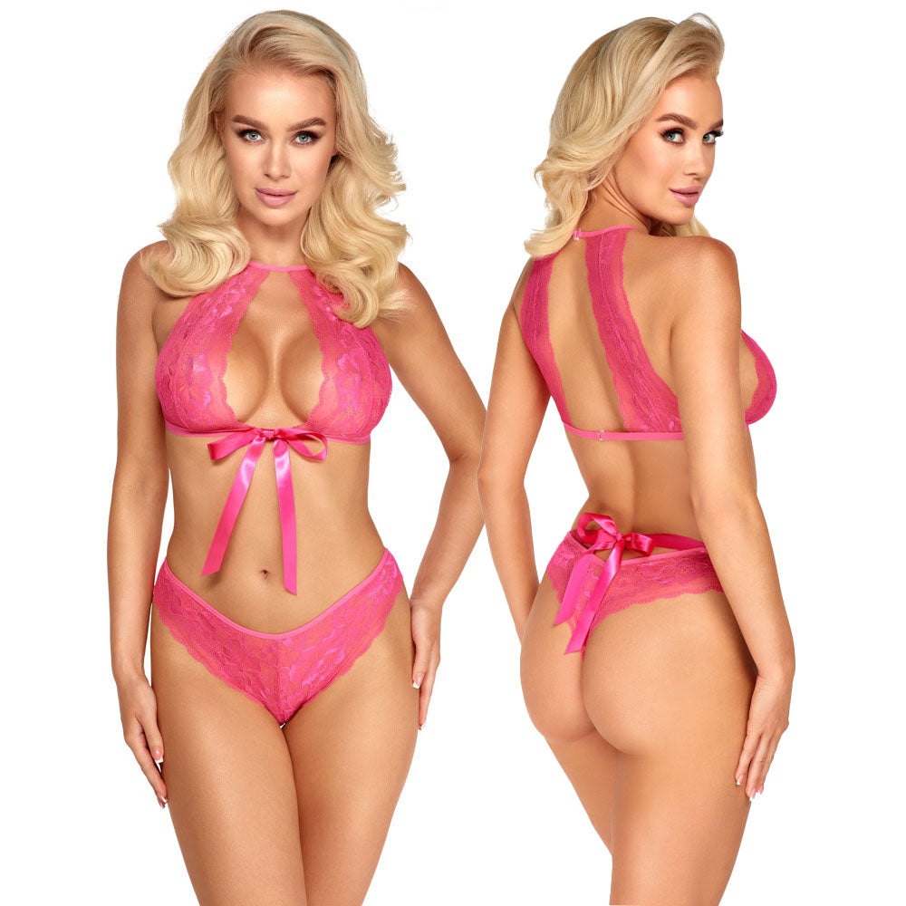 Комплект Kissable розовый S/M