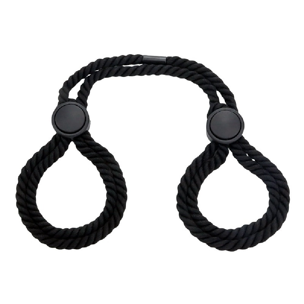 45cm Adjustable Black  Handcuff Rope