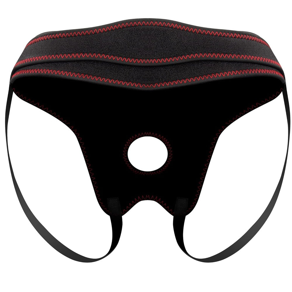 Adjustable Black Strap-On Harness
