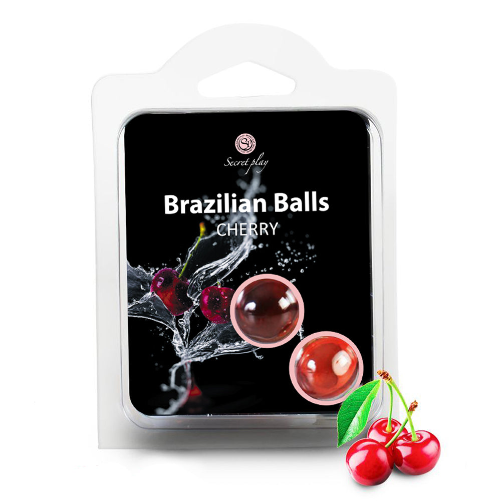 2 Brazilian Balls Cherry Set