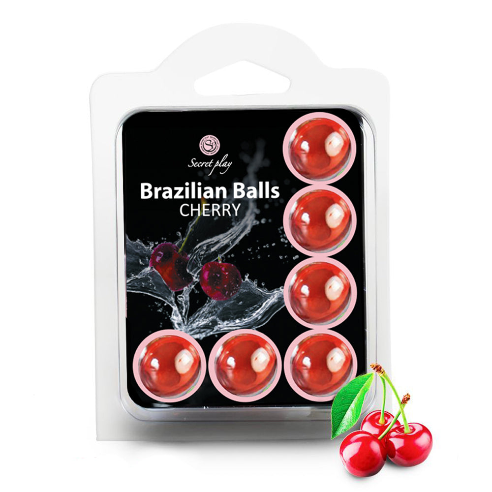 6 Brazilian Balls Cherry Set
