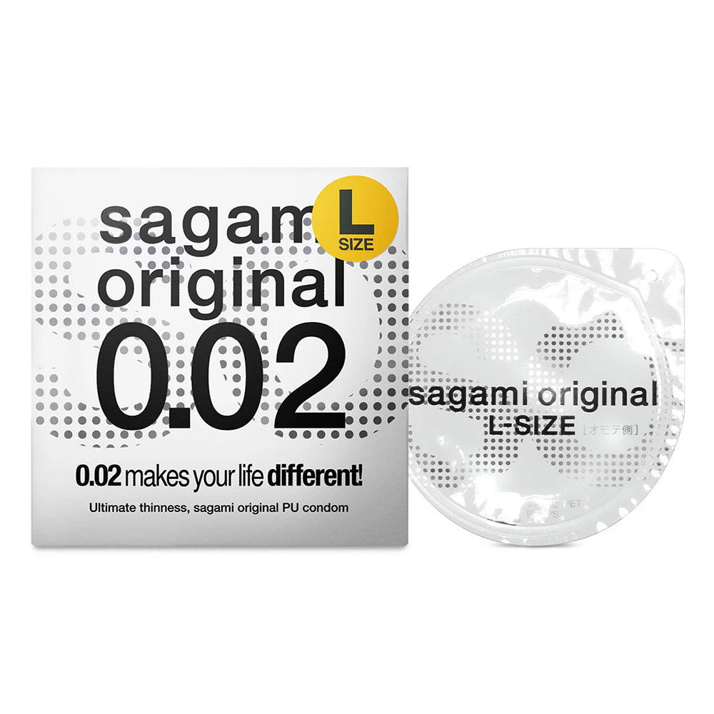 Sagami 0.02 Original PU Condom Large 1 pcs