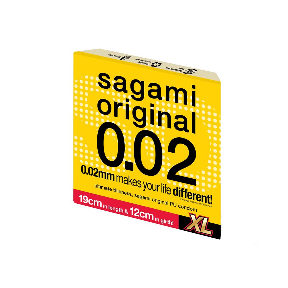 Sagami 0.02 XL-Size 61 mm 1 pcs PU Condom