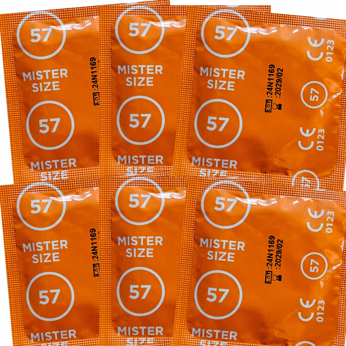 Mister Size 57 mm 10 pcs