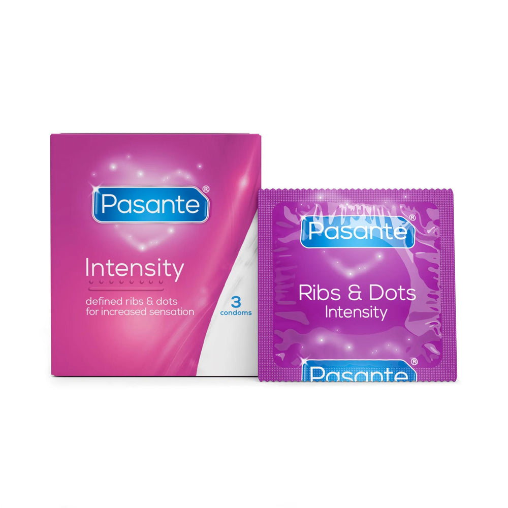 Pasante Ribs & Dots/Intensity Condoms