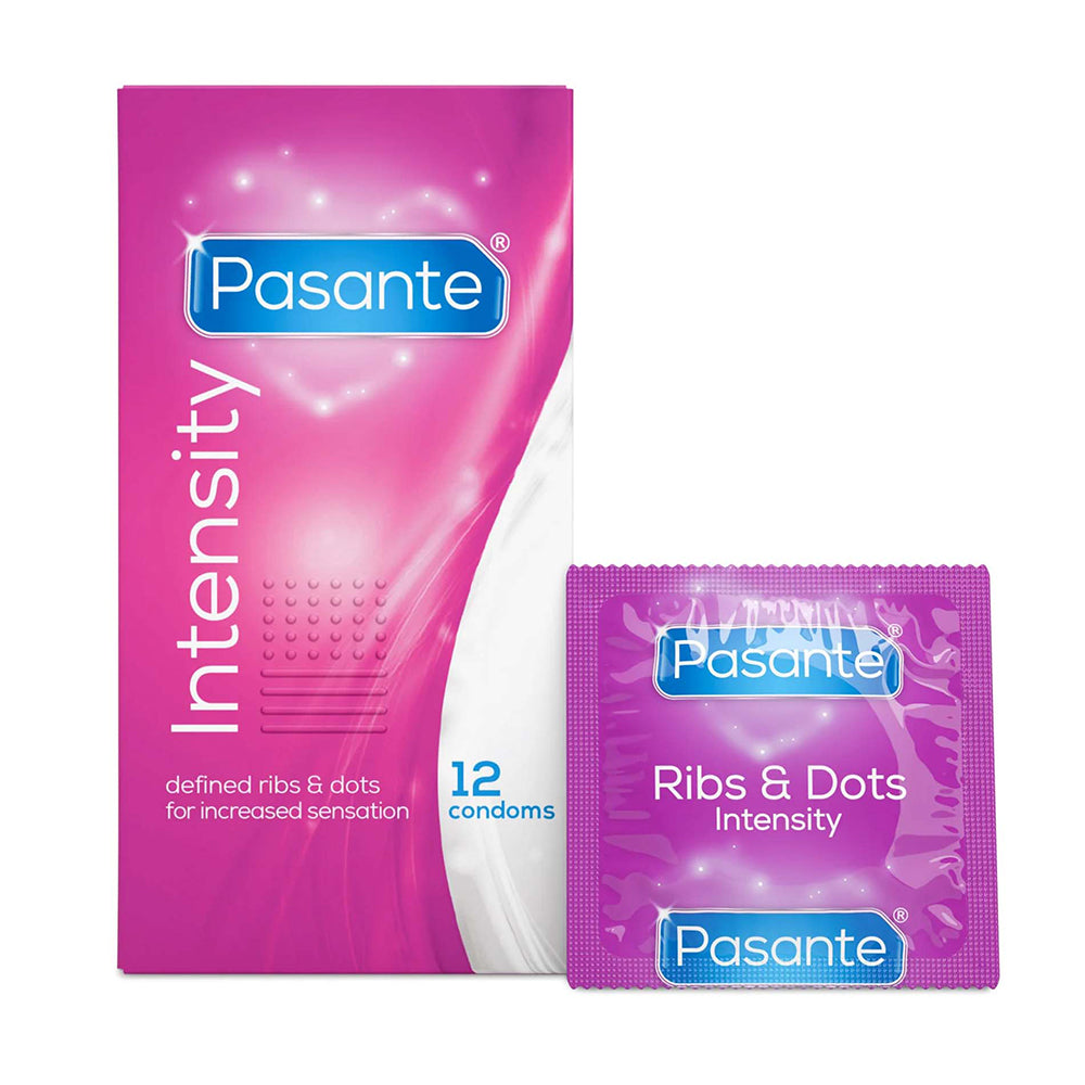 Pasante Ribs & Dots/Intensity Condoms