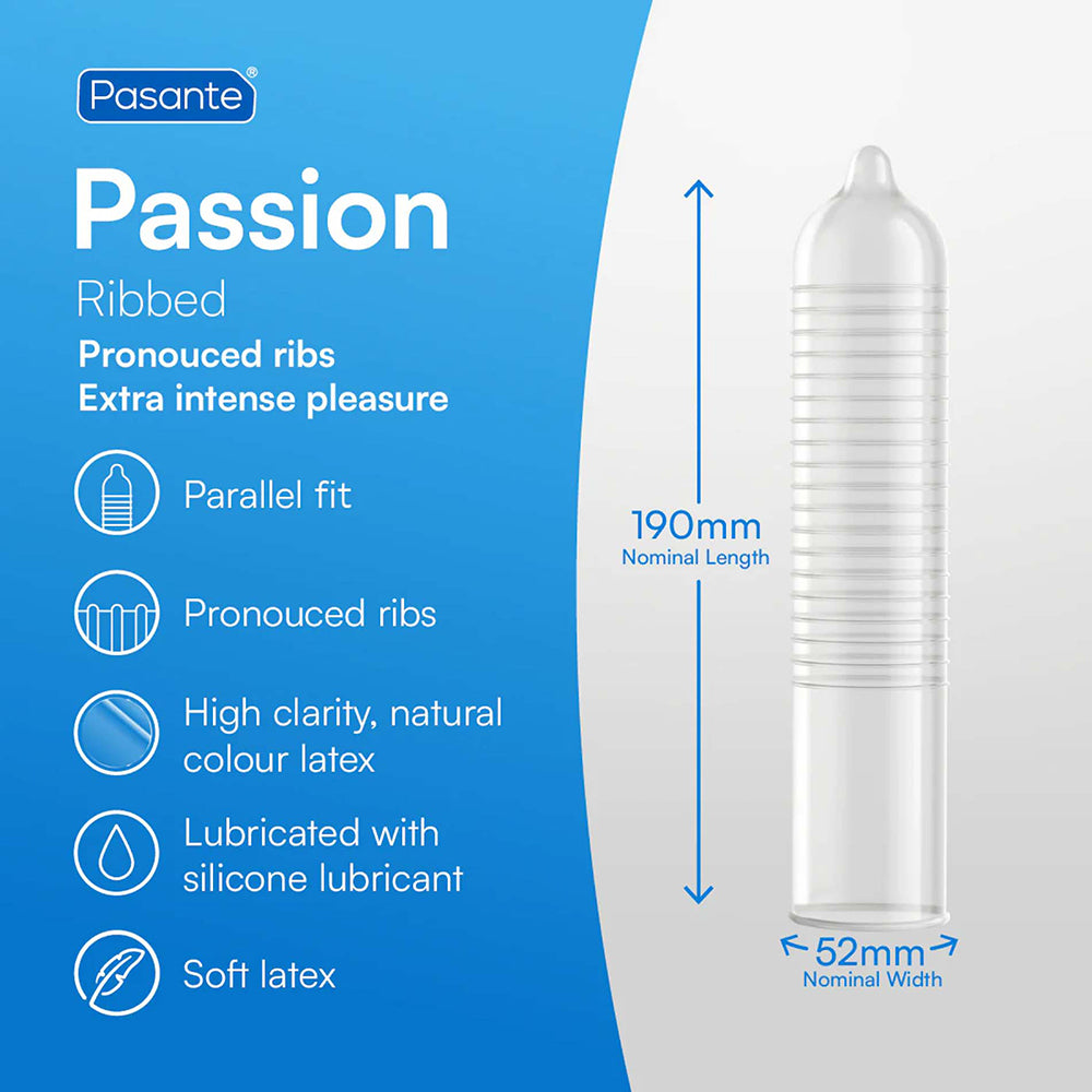 Pasante Passion Condom 12 pack