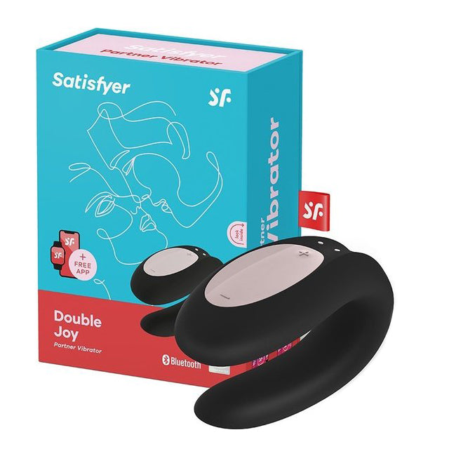 Вибратор Satisfyer Double Joy с дистанционным управлением