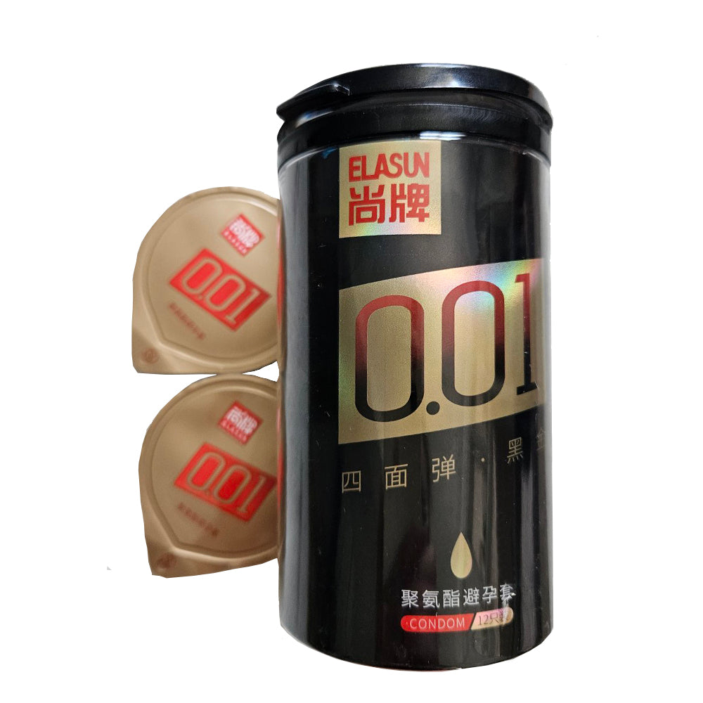 Elasun 0.01 PU Condom 12 pcs