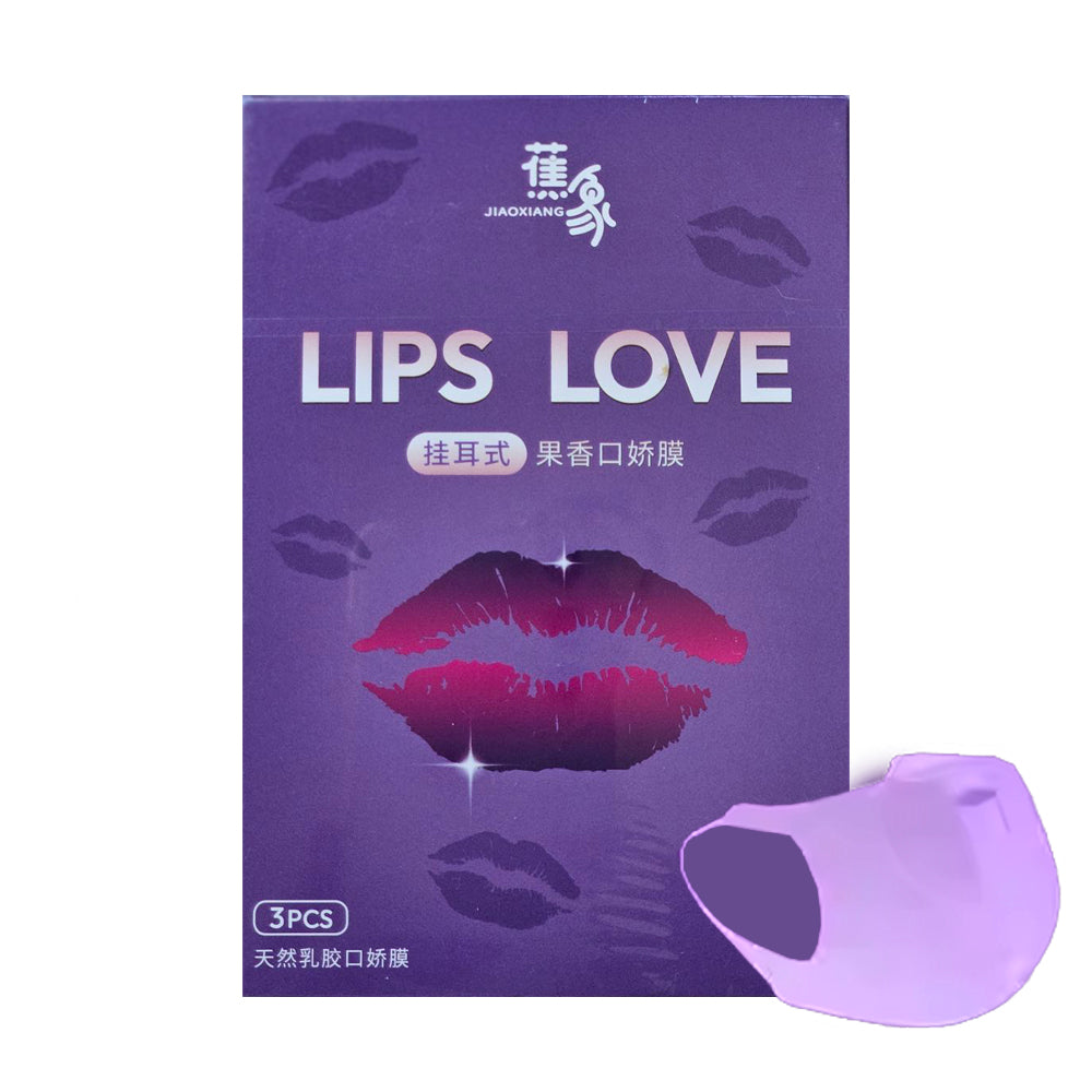 Lips Love Oral Dams Earhook ( Fruitfull ) 3pcs