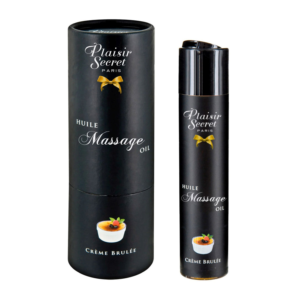 Plaisir Secret Huile Massage Oil Creme Brulee 59 ml