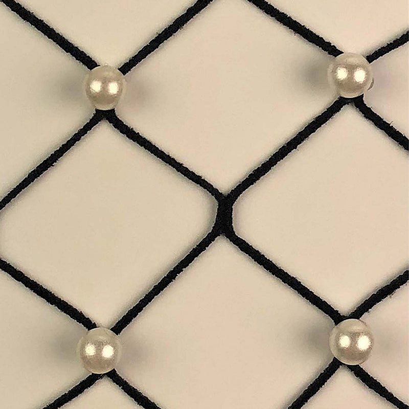 Leg Avenue Faux pearl fence net tights
