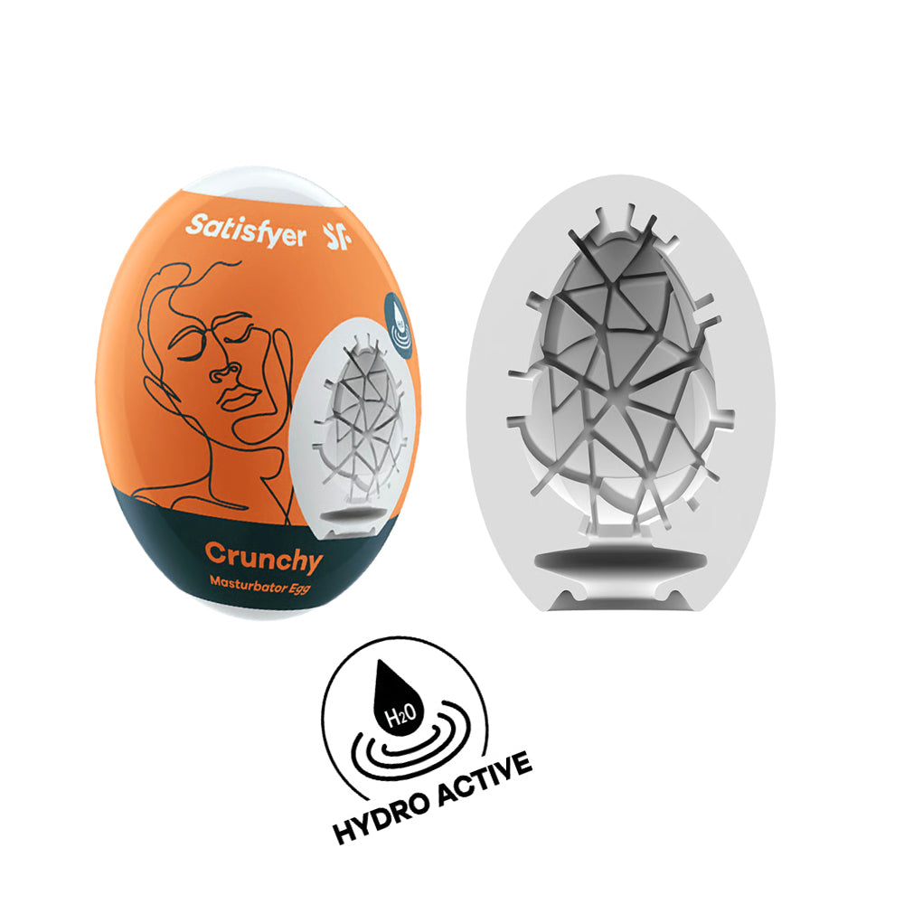 Satisfyer Masturbator Egg - Crunchy