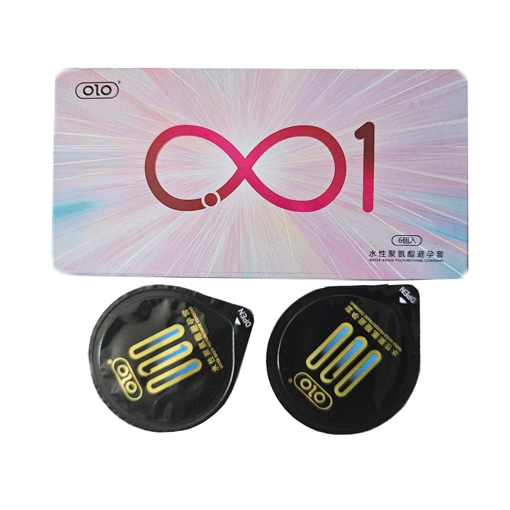 OLO  PU Condom 001 6 pcs