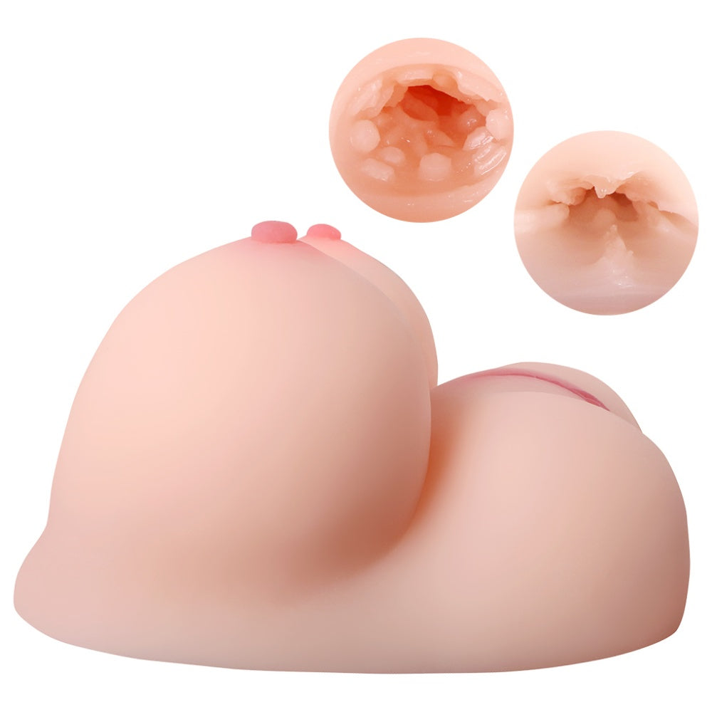 1.7 Kg Life-Like Flesh-Colored TPE Sex Doll for Men with Boobs