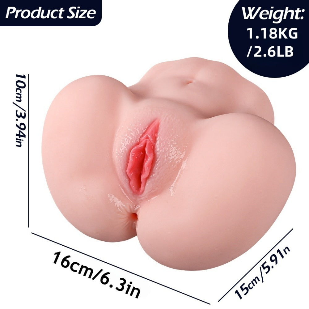 1.2 Kg Life-Like Flesh-Colored TPE Sex Doll for Men
