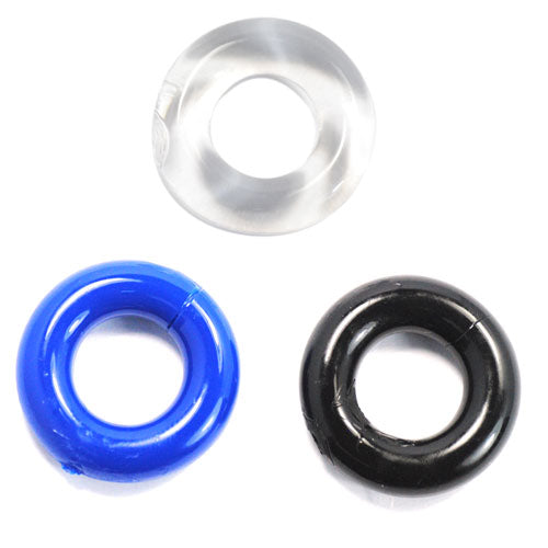 Triple Donuts Cockring Kit