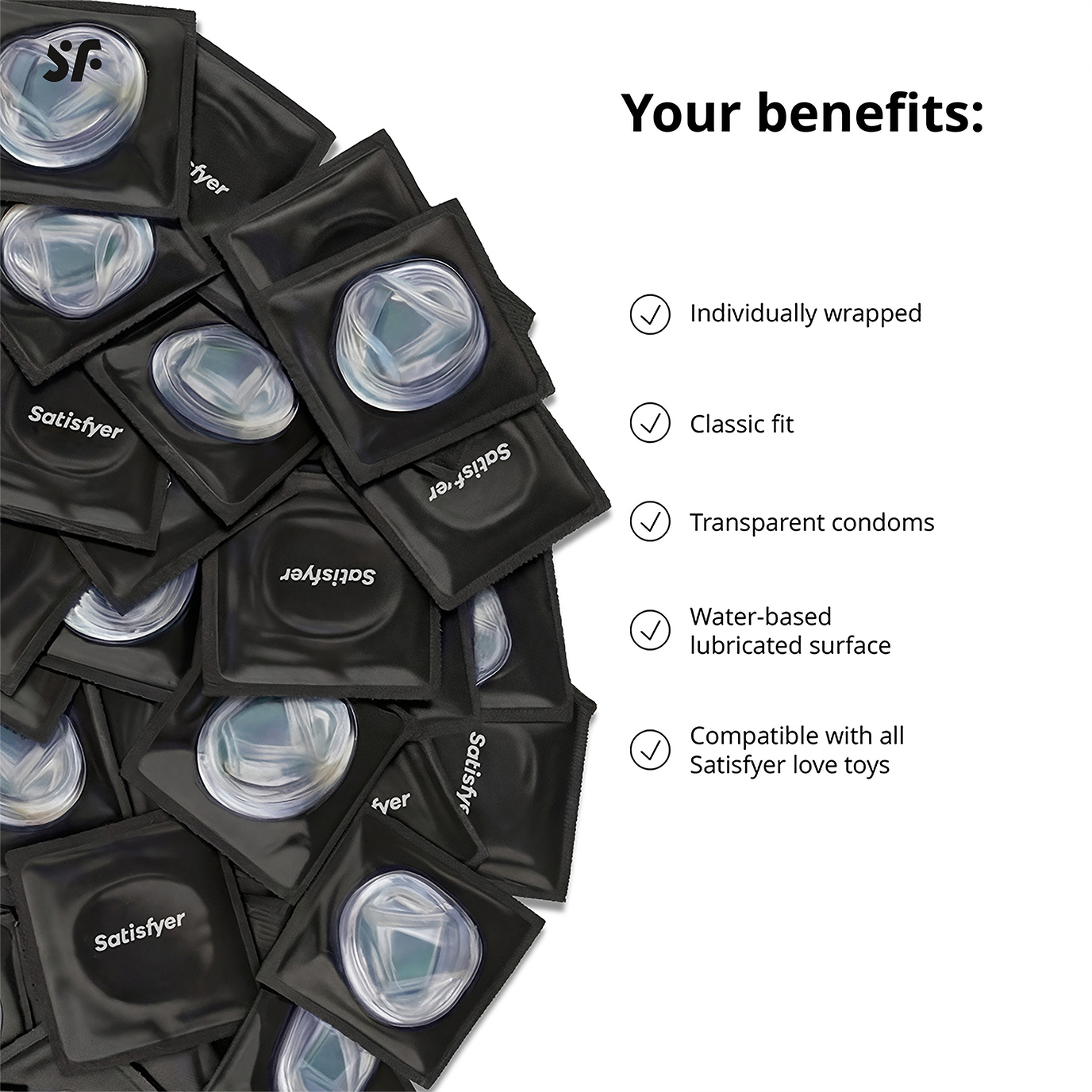 Satisfyer Condoms  60 mm 10 pcs