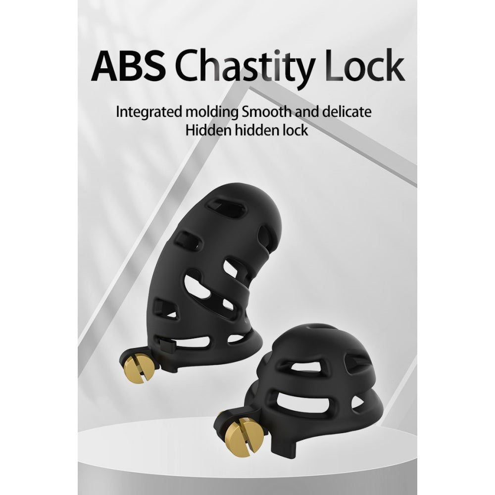 Male Chastity Cage Set
