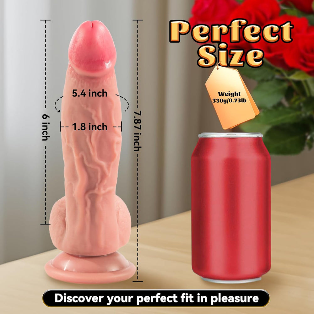 20 CM Silicone Realistic Dildo