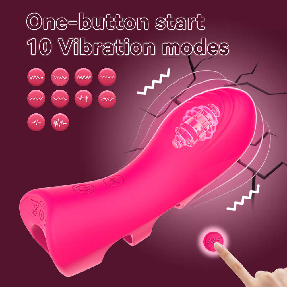 10-Mode Mini Finger Vibrator