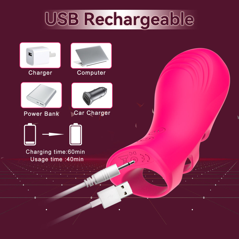 10-Mode Mini Finger Vibrator
