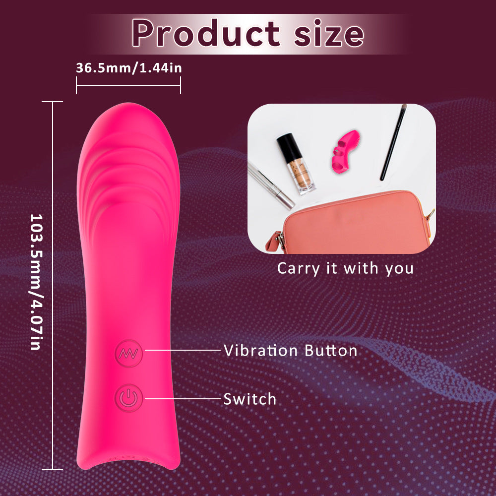 10-Mode Mini Finger Vibrator