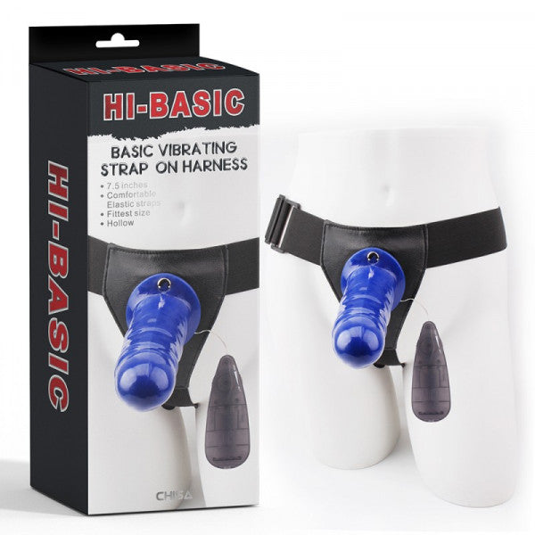 Hi-Basic Vibrating Strap-On Harness