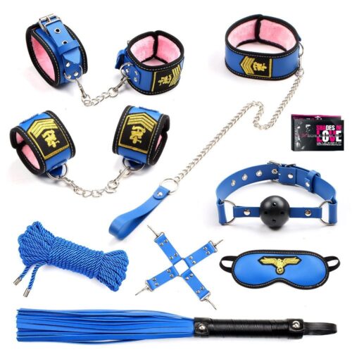 Stewardess Bondage Kit 8 Pieces