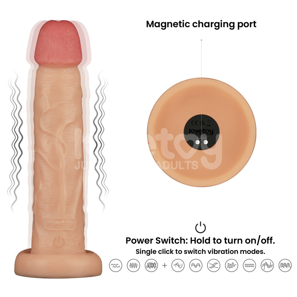 26.2 CM Vibrating Power Basics Cock