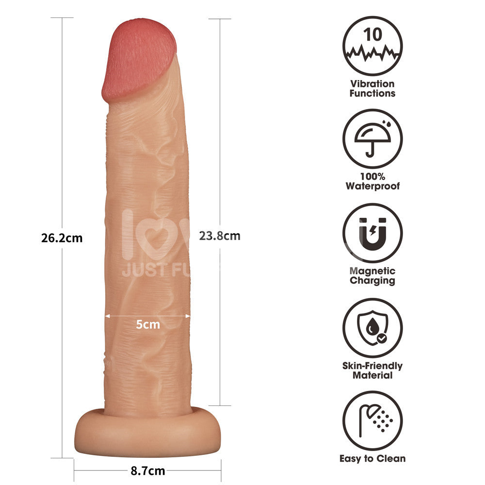 26.2 CM Vibrating Power Basics Cock