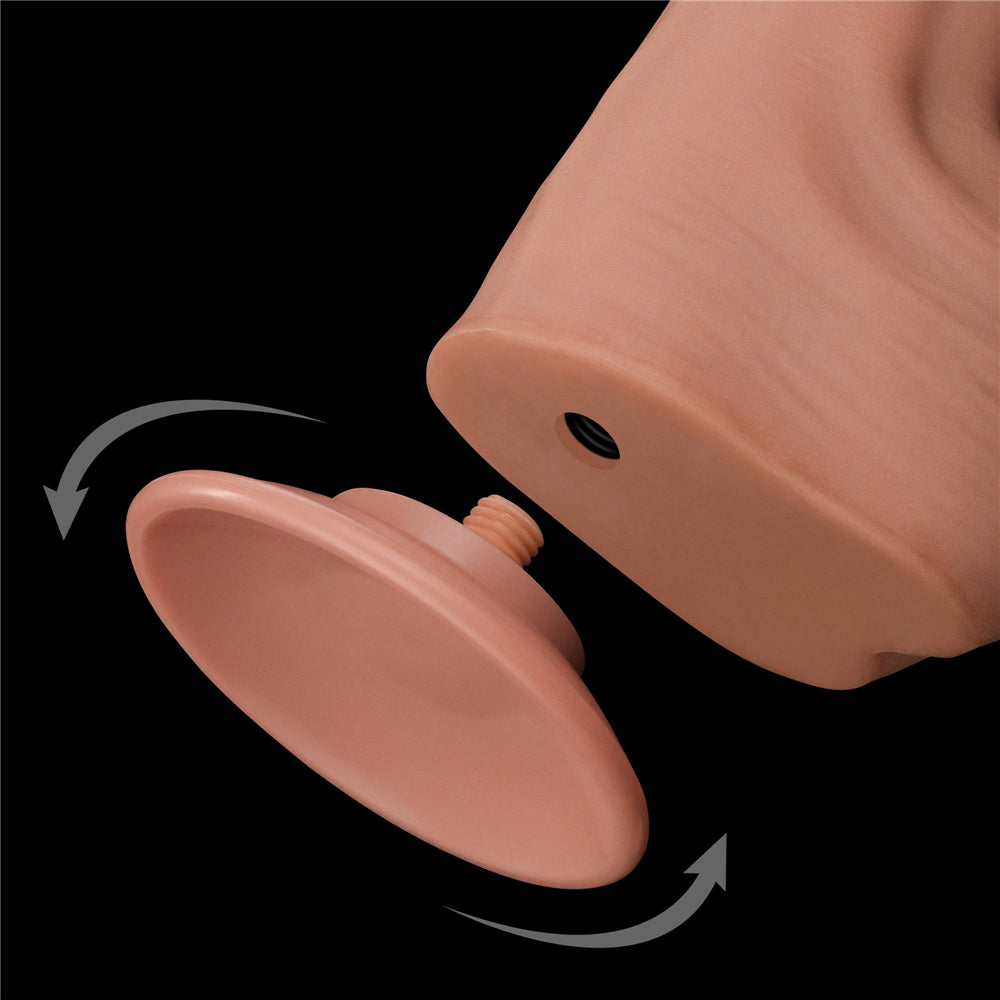 29 Cm King Sized Sliding Skin Dual Layer Dong