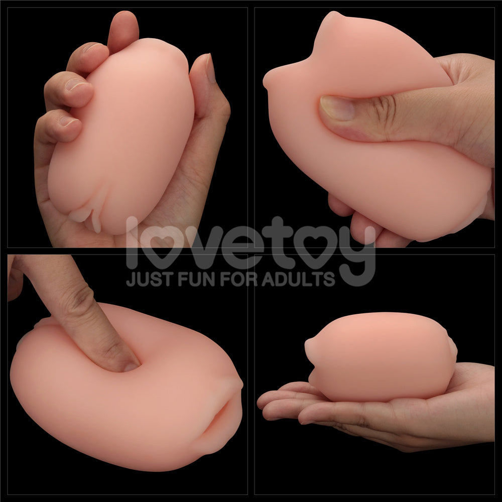 Slider Double-Ended Masturbator Ass and Vagina(Flesh)