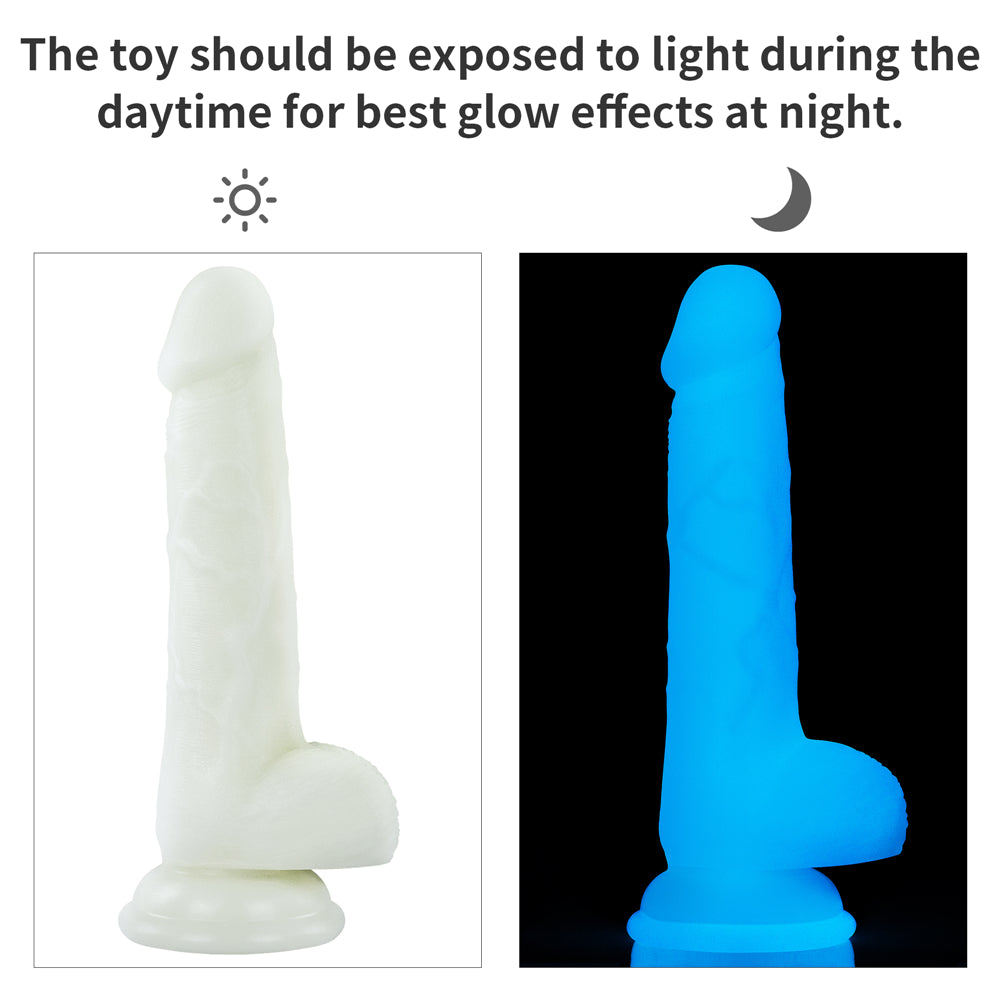 18 CM Lumino Play Silicone Dildo