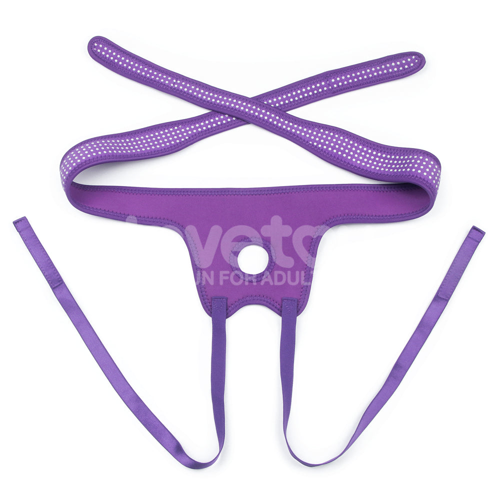 Easy Strap on Harness (Polka dots)