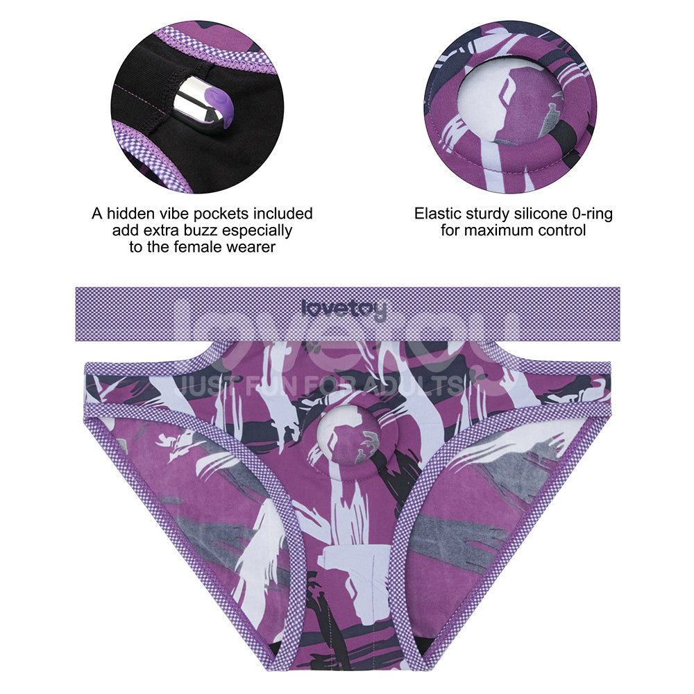 Violet Strap-on Panties M/L