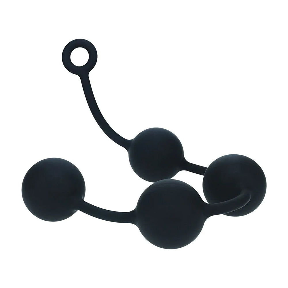 Levelz Silicone Round Anal Balls - XXL - 60mm