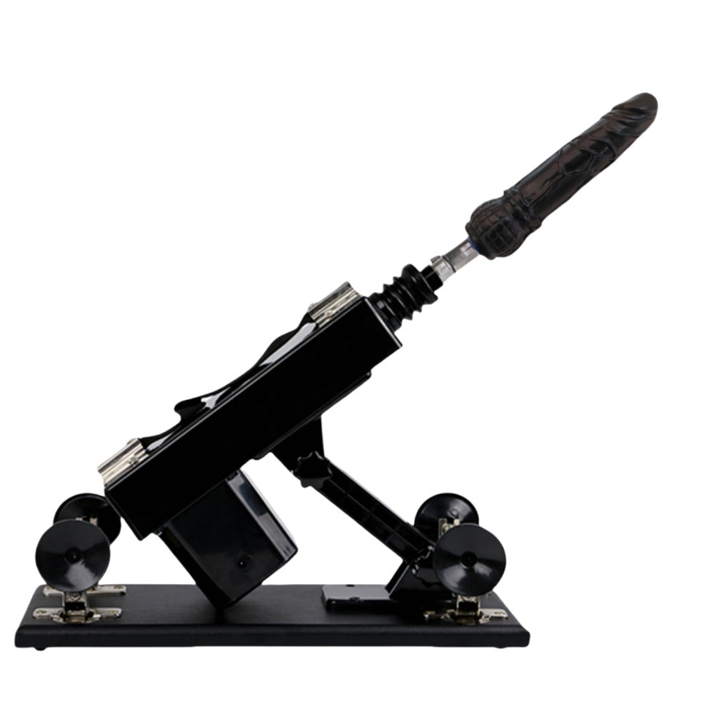 Black Adjustable Thrusting Sex Machine